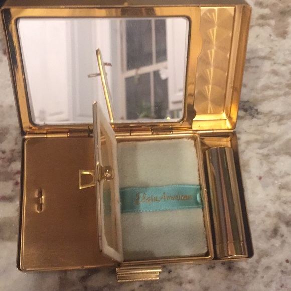 Elgin American (signed) carry all compact purse - Picture 7 of 8